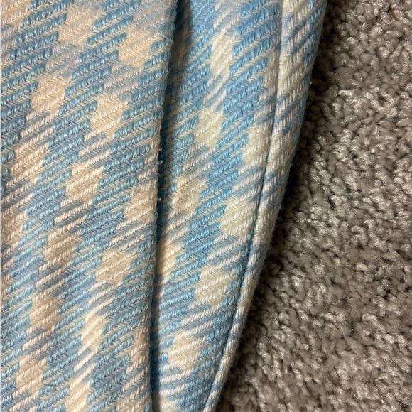 Assignment Revolve Chloe Blue Gingham Suit Set (Blazer and Pants) - Picture 6 of 6